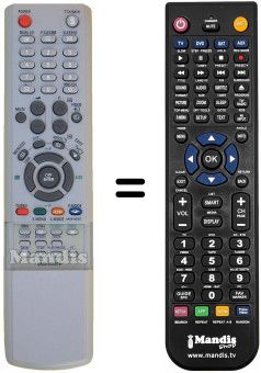 T&eacute;l&eacute;commande &eacute;quivalente Samsung AA59-00357B