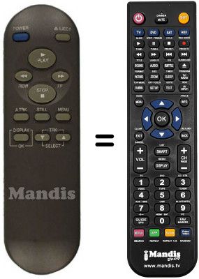 Télécommande équivalente REMCON183