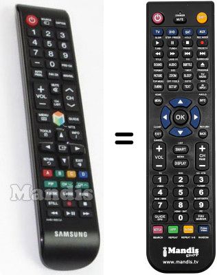 Télécommande équivalente BN59-00855A Télécommande équivalente BN59-00855A