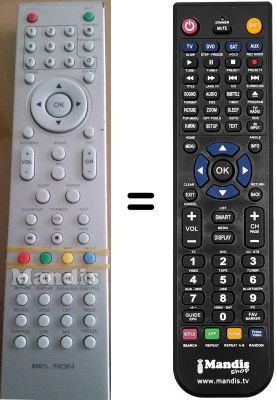 Télécommande équivalente BSV26188 V02