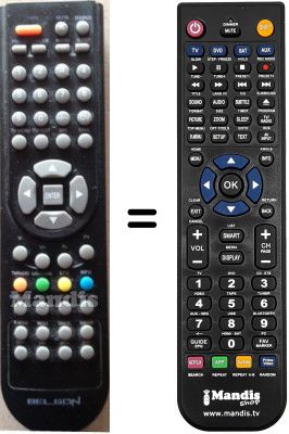 T&eacute;l&eacute;commande &eacute;quivalente Belson BSV-2082