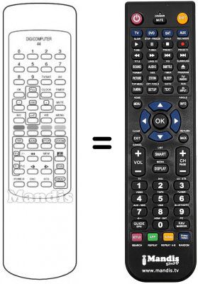 T&eacute;l&eacute;commande &eacute;quivalente WELTBLICH IV7663-25