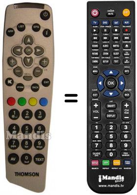 Télécommande équivalente REMCON587 Télécommande équivalente REMCON587