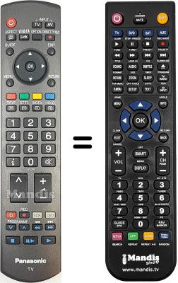 Télécommande équivalente Grundig EUR7737250 Télécommande équivalente Grundig EUR7737250