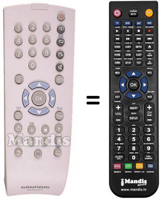Télécommande équivalente REMCON1069 Télécommande équivalente REMCON1069