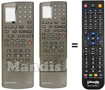Télécommande équivalente REMCON1057 Télécommande équivalente REMCON1057