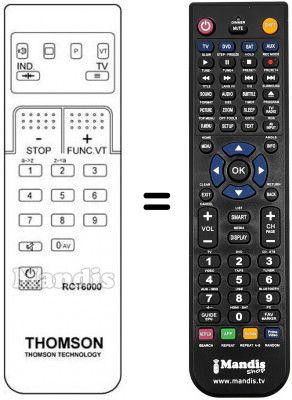 Télécommande équivalente REMCON994 Télécommande équivalente REMCON994
