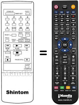 T&eacute;l&eacute;commande &eacute;quivalente Nesco HV70P