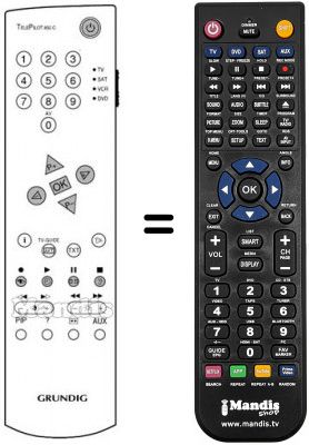 Télécommande équivalente REMCON1142 Télécommande équivalente REMCON1142