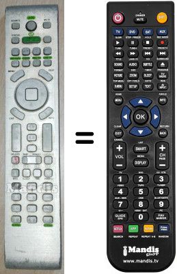 T&eacute;l&eacute;commande &eacute;quivalente NK-PD42XF