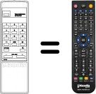 Télécommande équivalente RC90