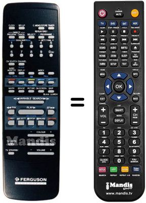 T&eacute;l&eacute;commande &eacute;quivalente Thorn FV57H