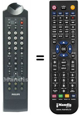 Télécommande équivalente RC6941 / 01