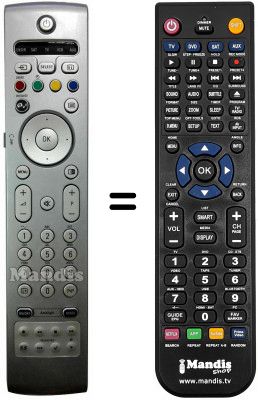 Télécommande équivalente Philips 42PF9730 / 10 Télécommande équivalente Philips 42PF9730 / 10