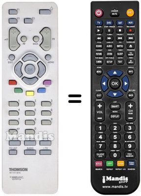 T&eacute;l&eacute;commande &eacute;quivalente RCT311SD1G