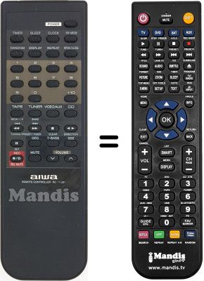 Télécommande équivalente RC-TN330