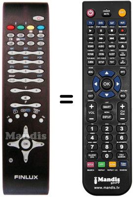 T&eacute;l&eacute;commande &eacute;quivalente Inno Hit IH32825TF HD