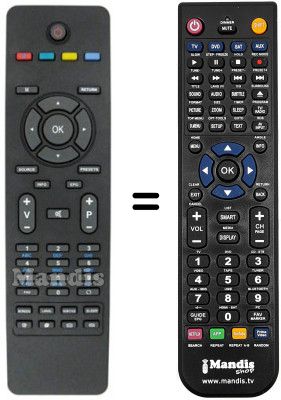 T&eacute;l&eacute;commande &eacute;quivalente Inno Hit RC1825