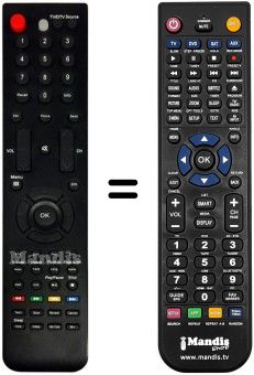 T&eacute;l&eacute;commande &eacute;quivalente Sandstrom S40LDIB10E