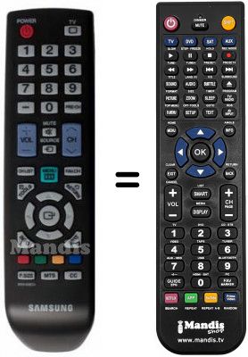 Télécommande équivalente BN59-00857A Télécommande équivalente BN59-00857A