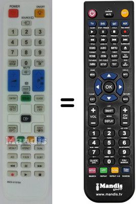 T&eacute;l&eacute;commande &eacute;quivalente BN59-01078A