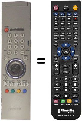 Télécommande équivalente Samsung AA59-00130A Télécommande équivalente Samsung AA59-00130A