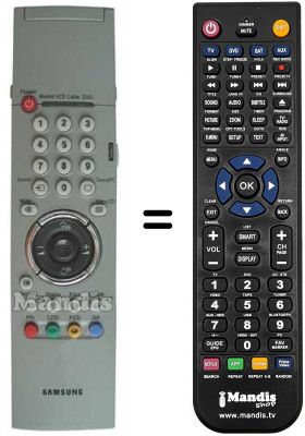 Télécommande équivalente Samsung AA59-00143C Télécommande équivalente Samsung AA59-00143C