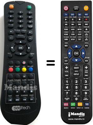 T&eacute;l&eacute;commande &eacute;quivalente SEELTECH STD22-15DB4
