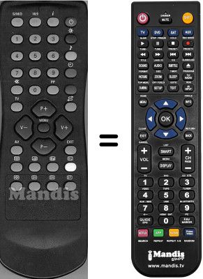 Télécommande équivalente RC112