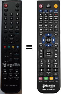 T&eacute;l&eacute;commande &eacute;quivalente Supratech SUP7066