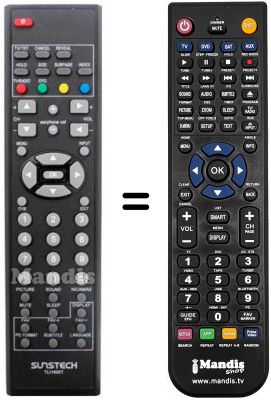 Télécommande équivalente REMCON1084