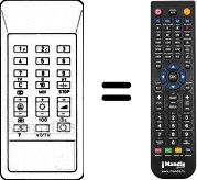 Télécommande équivalente RCT4503S