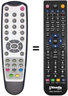 T&eacute;l&eacute;commande &eacute;quivalente REMCON976