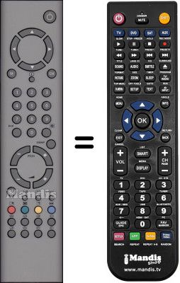 Télécommande équivalente Seg LCD-TV3000 Télécommande équivalente Seg LCD-TV3000