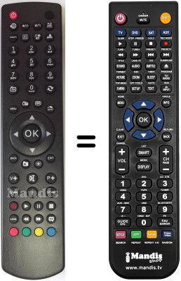 T&eacute;l&eacute;commande &eacute;quivalente FELSON F39BDC13