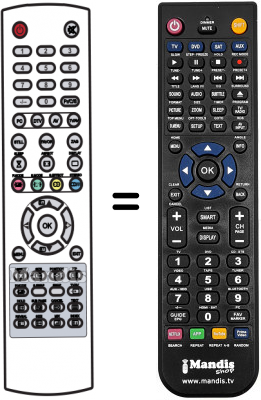 T&eacute;l&eacute;commande &eacute;quivalente Targa VISIONARYLT3220