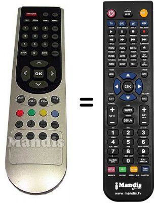 Télécommande équivalente RCH5J52