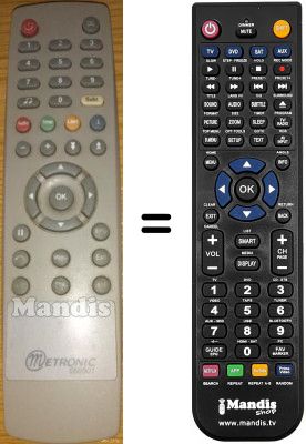 T&eacute;l&eacute;commande &eacute;quivalente Metronic 060501