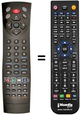 Télécommande équivalente Firstline CVD1420