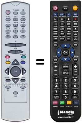 T&eacute;l&eacute;commande &eacute;quivalente Inno Hit IH2200DT