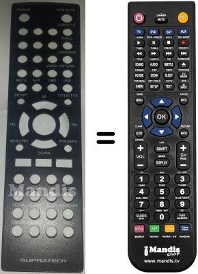 T&eacute;l&eacute;commande &eacute;quivalente Supratech Vision Helena