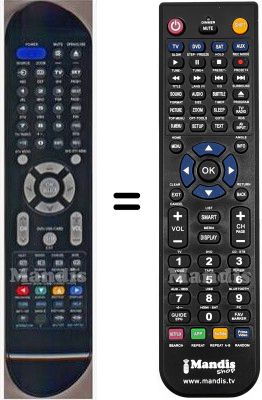 T&eacute;l&eacute;commande &eacute;quivalente HVS57517