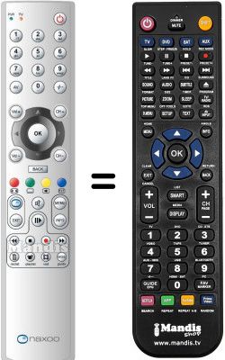 T&eacute;l&eacute;commande &eacute;quivalente WHV15711W