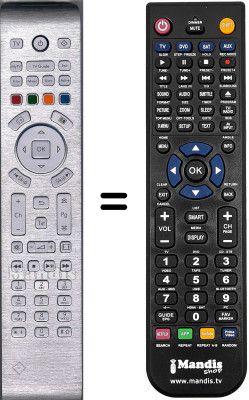 T&eacute;l&eacute;commande &eacute;quivalente WHV3356W