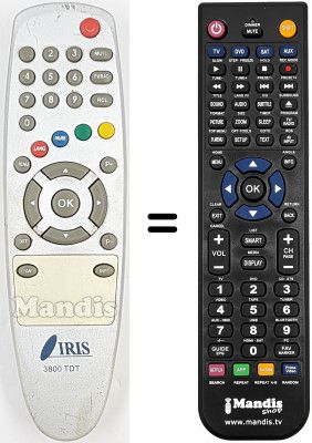 T&eacute;l&eacute;commande &eacute;quivalente WHV15545W