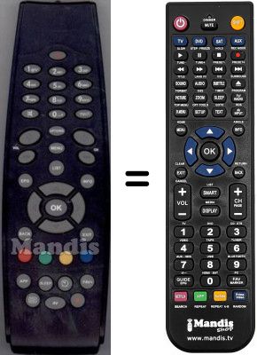 T&eacute;l&eacute;commande &eacute;quivalente SEC15649W