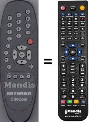 T&eacute;l&eacute;commande &eacute;quivalente WHV15061W