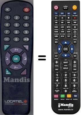 T&eacute;l&eacute;commande &eacute;quivalente WHV15753W