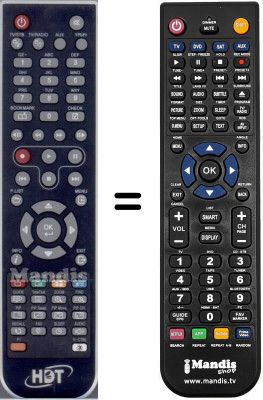 T&eacute;l&eacute;commande &eacute;quivalente WHV15906W