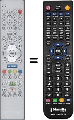 T&eacute;l&eacute;commande &eacute;quivalente WHV15296W